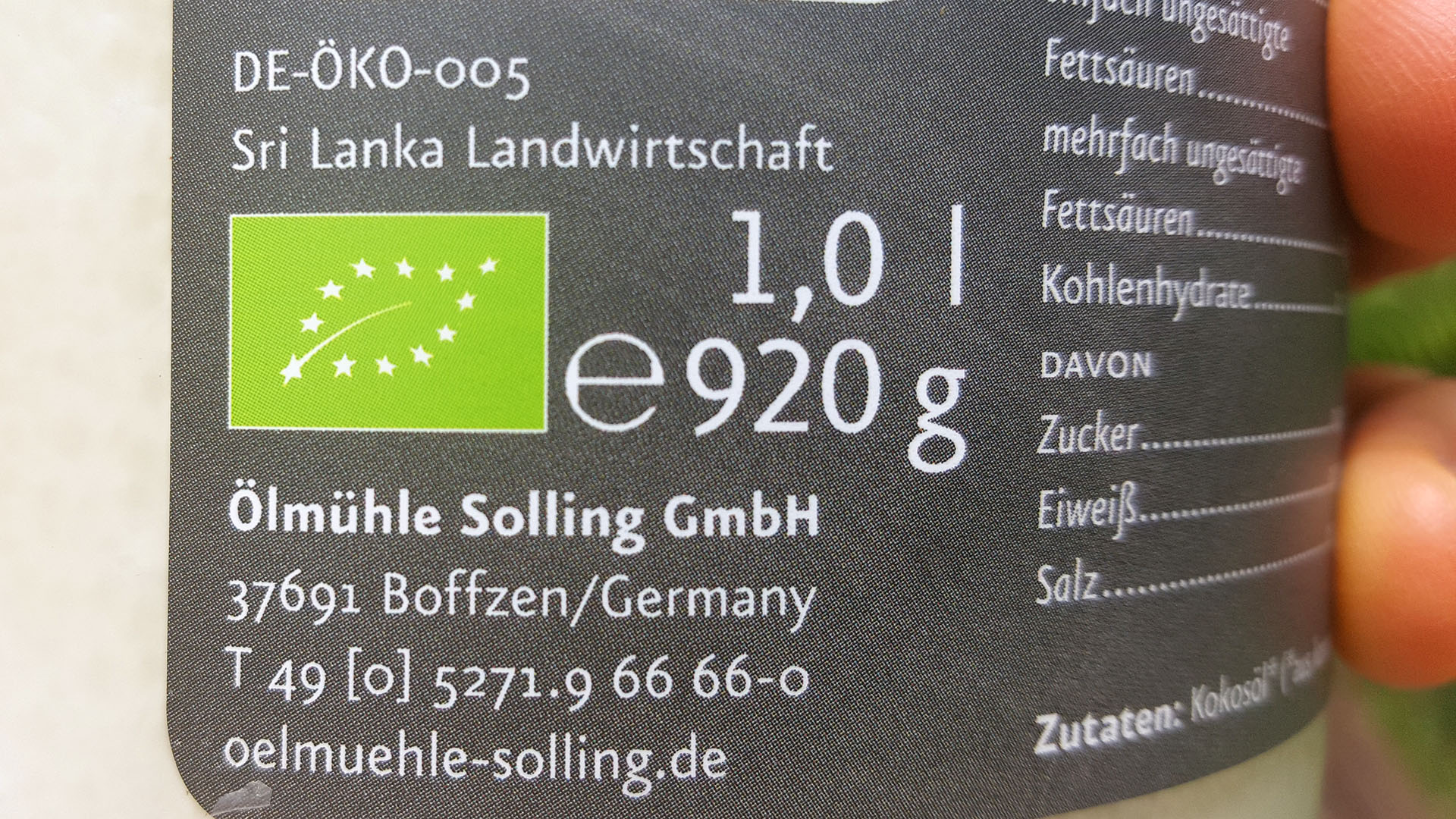 Olmuhle Solling Kokosol Testbericht Und Erfahrungen