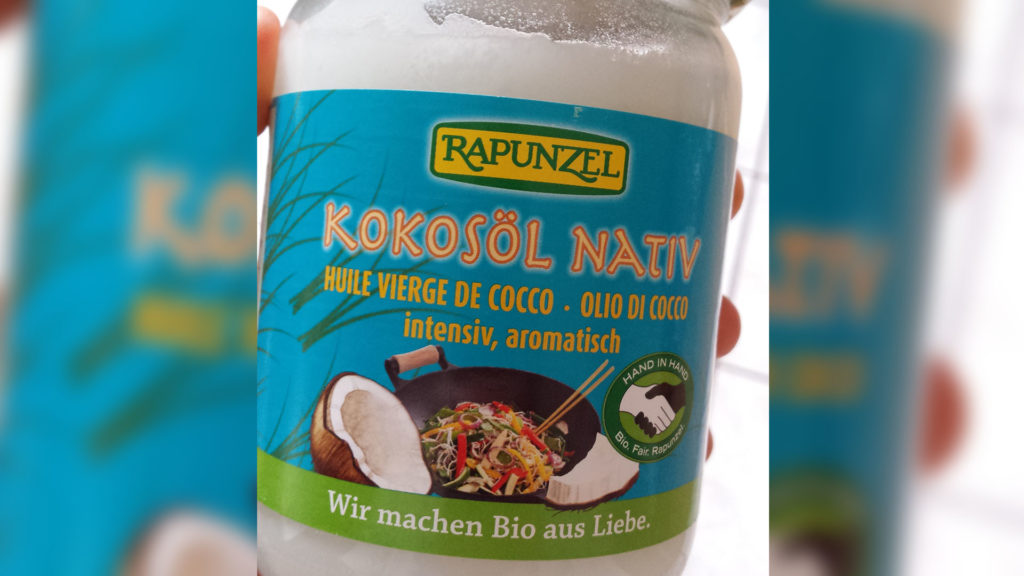 Kokosöl Rapunzel - Testbericht